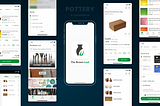 Designing e-commerce experience for pottery - UI/UX case study