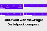 Implementing TabLayout with ViewPager on Jetpack compose