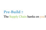 ‘Pre-build’​ to build credibility