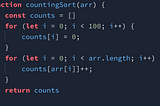 Hacker Rank Counting Sort Node.js