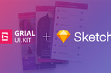 Diseños de Grial UI Kit Disponibles En Sketch