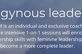Androgyny: An Emerging Trend In Leadership
