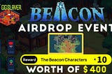 NFT GAME THE BEACON | AIRDROP 10 NFTS ($400) | PLAY, COMPLETE THE DUNGEON AND WIN NFTS