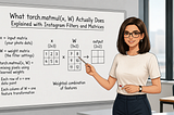 Why Deep Learning Needs Matrices — Just Like Instagram Needs Filters