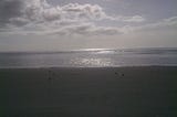 Photo of St. Simons Island, GA, East Beach, taken by the author on 12/5/2011