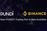 PUNDIX: New Trading Pair is Now Available on Binance