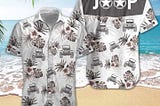 Jeep Tropical Hawaiian shirt