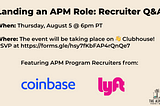 Landing an APM Role: Recruiter Q&A