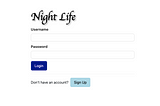 Night Life: Rails and React App