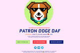 PATRON DOGE — Decentralized Autonomous Foundation (DAF)