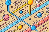Puntos y líneas del universo