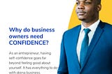 Why do you need confidence as a business owner?