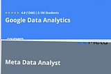 Google Data Analytics vs Meta Data Analyst? Which is better to learn Data Analysis? (Review)