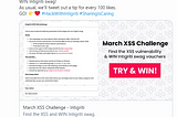 Intigriti — XSS Challenge 0321