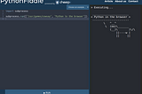 PythonFiddle: Fully private client-side sample code execution and sharing