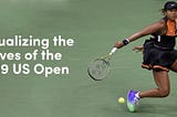 Visualizing the serves of the 2019 US Open