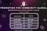 Big Promotion For RemoveElon Coin Community