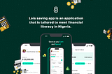 Case study:A saving app solving financial literacy