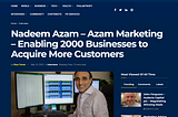 Eye-Opening Interview with Azam’s CEO: Revealing Success Secrets and Dream Dinner Guests