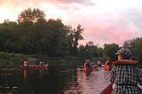 An Evening River Canoe Ride Hosted by the FRWA