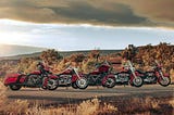 Harley-Davidson is commemorating its 120th anniversary with six special-edition cruiser motorcycles.