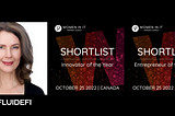 FLUIDEFI Co-Founder and CEO Lisa Loud Shortlisted for Two Women in IT Awards