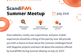 Sign-up for FREE: https://hopin.com/events/scandipwa-summer-meetup-2021