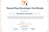 My First Attempt at Tensorflow Developer Certificate