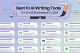 Best 10 AI Writing Tools for Small Businesses in 2024