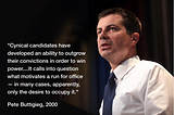 Your Complete, One Stop Guide to Why Buttigieg is the Wrong Choice