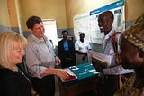 USAID Delegation Visit South Sudan Primary Health Care Centre in Juba