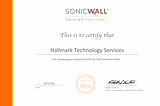 Sonicwall Golden partner in Qatar. The best partner in the Middle east. Gold standard.