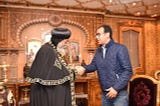 Why I met Pope Tawadros II yesterday ?