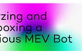 Analyzing and sandboxing a malicious MEV Bot