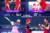 IPL2021: M-43 || Bangalore Vs Rajasthan — “A Royale Battle” !!