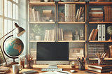 A working environment, associated with productivity.
