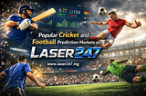 Popular Cricket and Football Prediction Markets on Laser247