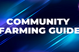 Stader Community Farming Guide. Russian Translation
