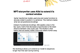 Extending context length windows for Large Language Models
