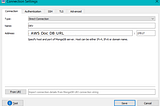 Connecting to AWS Doc Db using Robo 3T