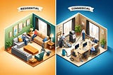 Residential vs Commercial Window Cleaning Pricing