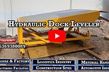 Automatic Dock Leveler|Mechanical Dock Leveler|Portable Dock Leveler Lift|Edge Dock Leveler|Chennai