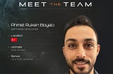 Meet The Team: Ahmet Ruken Boyacı, Software Developer