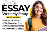 ✍ Struggling with deadlines? Thinking “Who can write my essay?” 📚