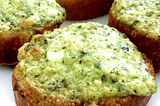 Basil Pesto Bread Rounds — Appetizers and Snacks