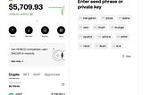 Gift payment 5700 USDT Blockchain Trc20 for you u can use ( Okx walllet — Safepal wallet -Tron…
