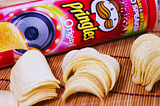 A can on pringles.