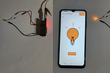 ESP32 First Program— Blink LED with Wi-Fi(Mobile App)