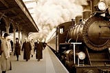 Graham Forster Train Evolution, then and now.