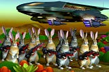 A Dozen Armed Rabbits